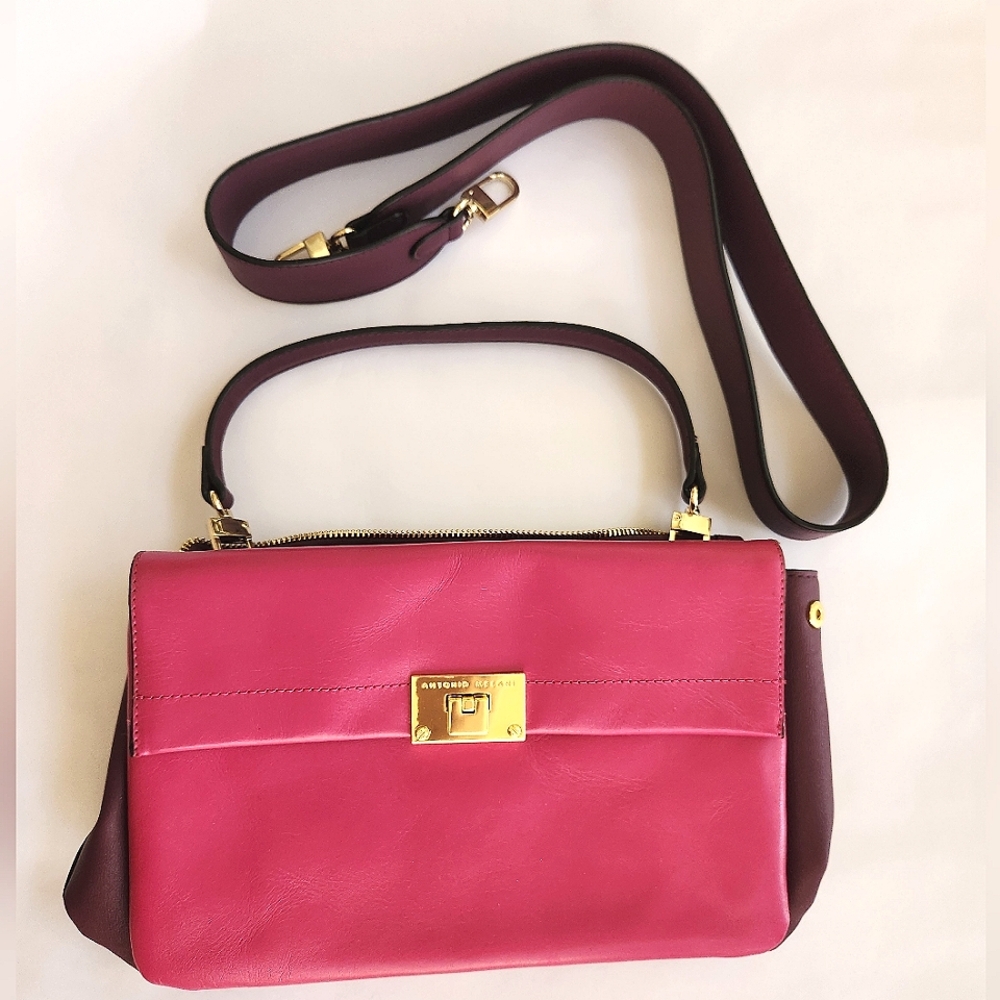 Convertable bag, crossbody/shoulder bag/clutch, by Antonio Melani